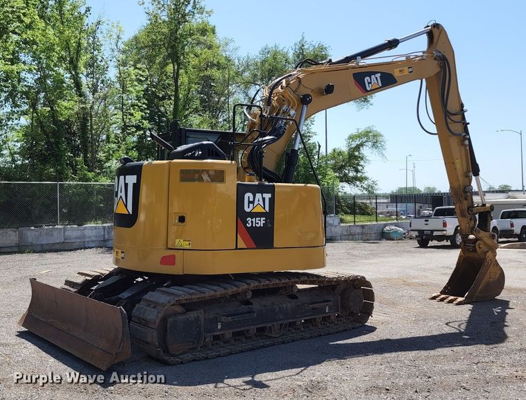 image for item KF9018 2019 Caterpillar 315F LCR  excavator