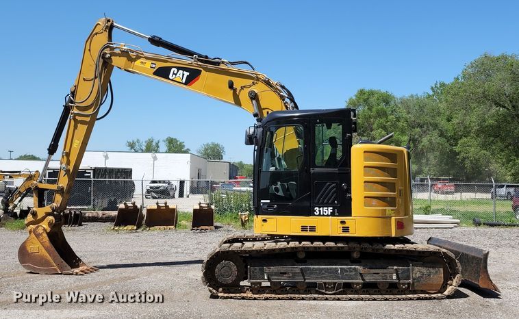 image for item KF9018 2019 Caterpillar 315F LCR  excavator