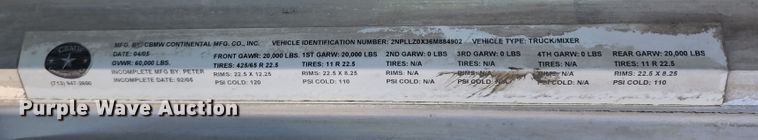 image for item KF9042 2006 Peterbilt 335  ready mix truck