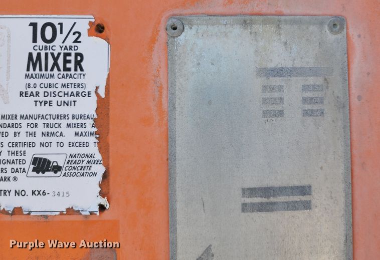 image for item KF9044 2002 Kenworth W900  ready mix truck