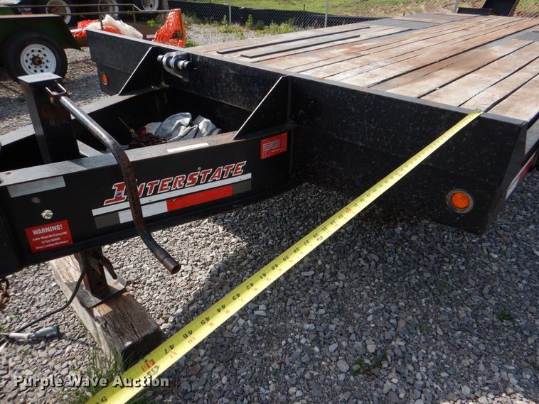 image for item KP9072 2015 Interstate 20DT  equipment trailer