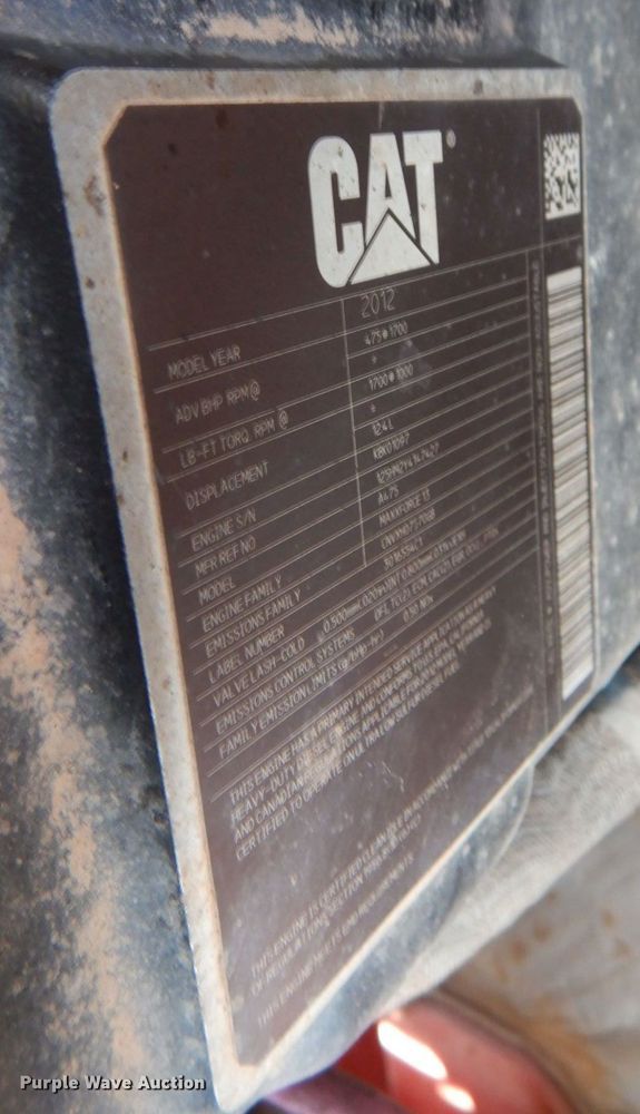 image for item KP9075 2013 Caterpillar CT660  vacuum truck