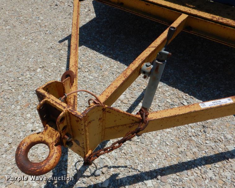 image for item KP9128 Shop built  irrigation pump trailer