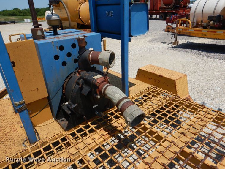 image for item KP9128 Shop built  irrigation pump trailer