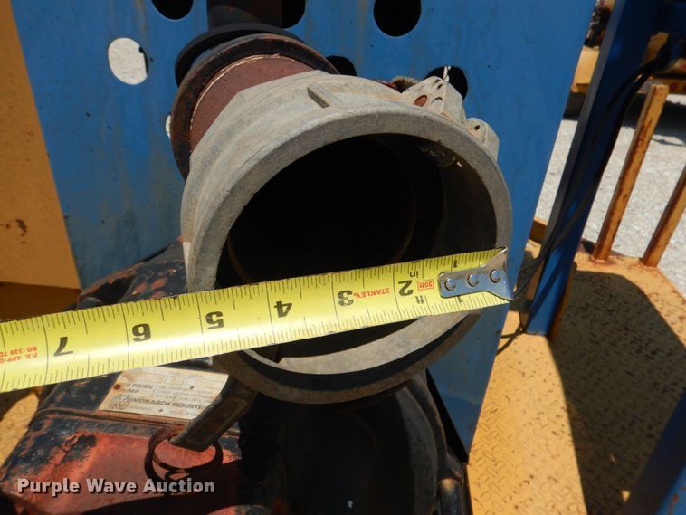 image for item KP9128 Shop built  irrigation pump trailer