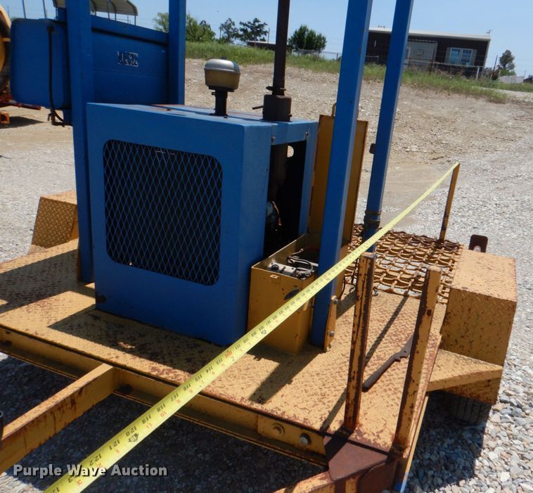 image for item KP9128 Shop built  irrigation pump trailer