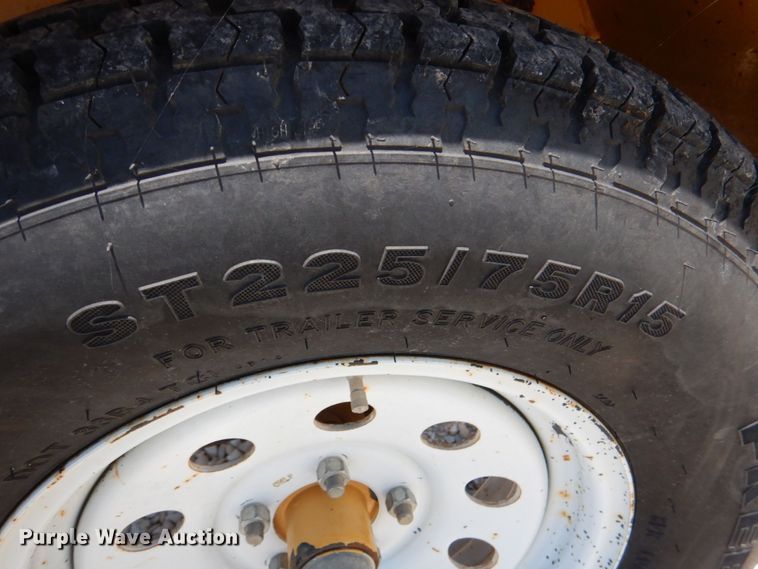 image for item KP9128 Shop built  irrigation pump trailer