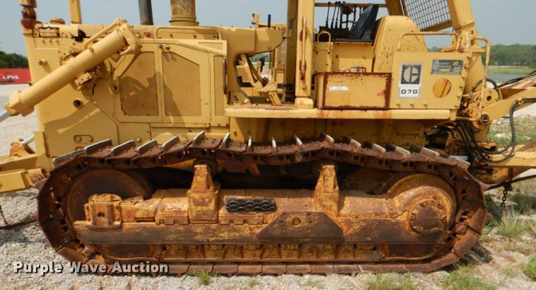 image for item KP9129 1979 Caterpillar D7G  cable plow