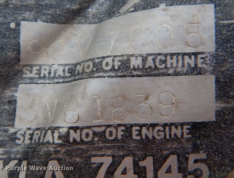 image for item KP9129 1979 Caterpillar D7G  cable plow