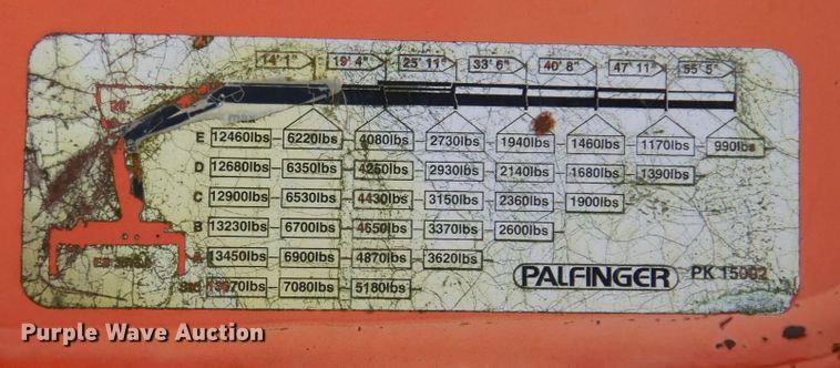 image for item KR9302 2005 Freightliner Business Class M2  crane truck