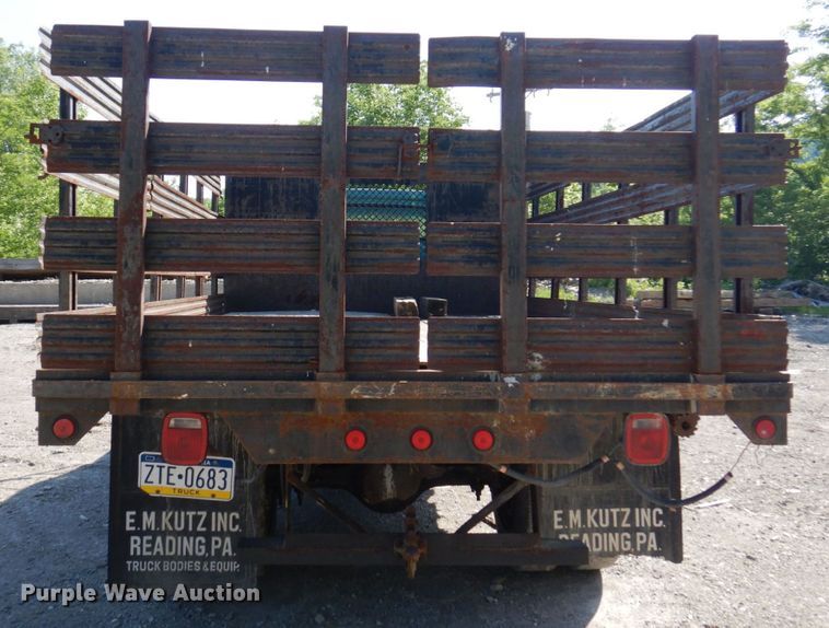 image for item KR9305 1983 GMC C6000  dump flatbed truck