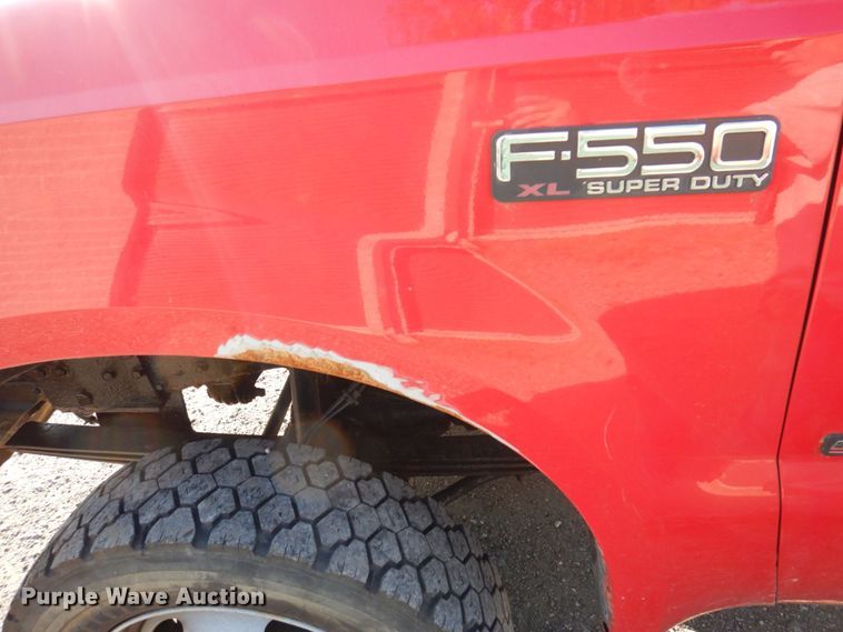 image for item KR9309 2000 Ford F550 Super Duty XL  truck cab and chassis