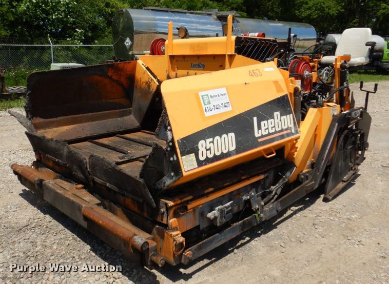 image for item KR9314 2016 LeeBoy 8500D  paver