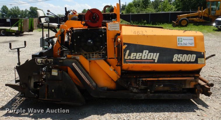 image for item KR9314 2016 LeeBoy 8500D  paver