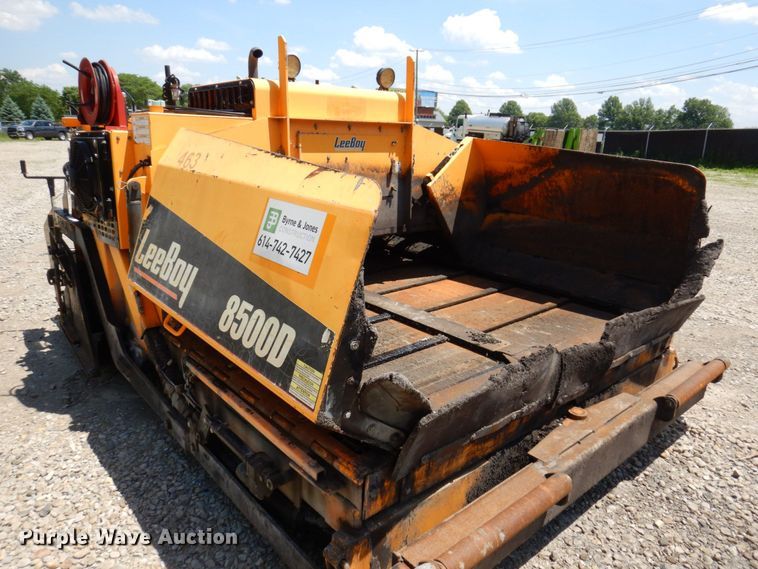 image for item KR9314 2016 LeeBoy 8500D  paver