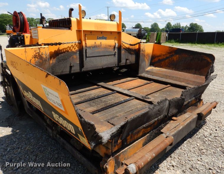 image for item KR9314 2016 LeeBoy 8500D  paver