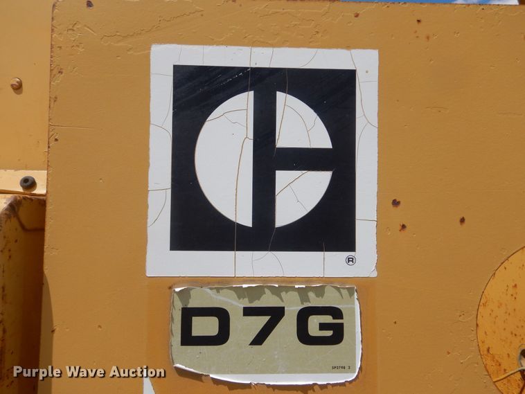 image for item KS9903 1979 Caterpillar D7G  dozer
