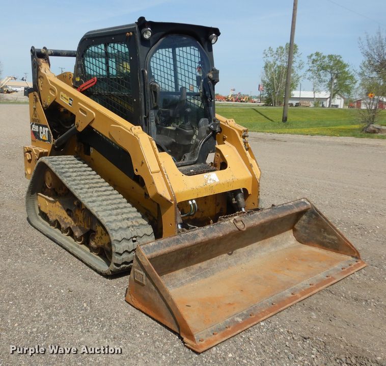 image for item KS9911 2014 Caterpillar 259D  tracked skid steer loader