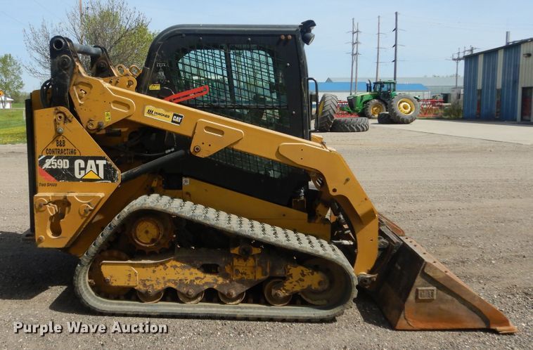 image for item KS9911 2014 Caterpillar 259D  tracked skid steer loader