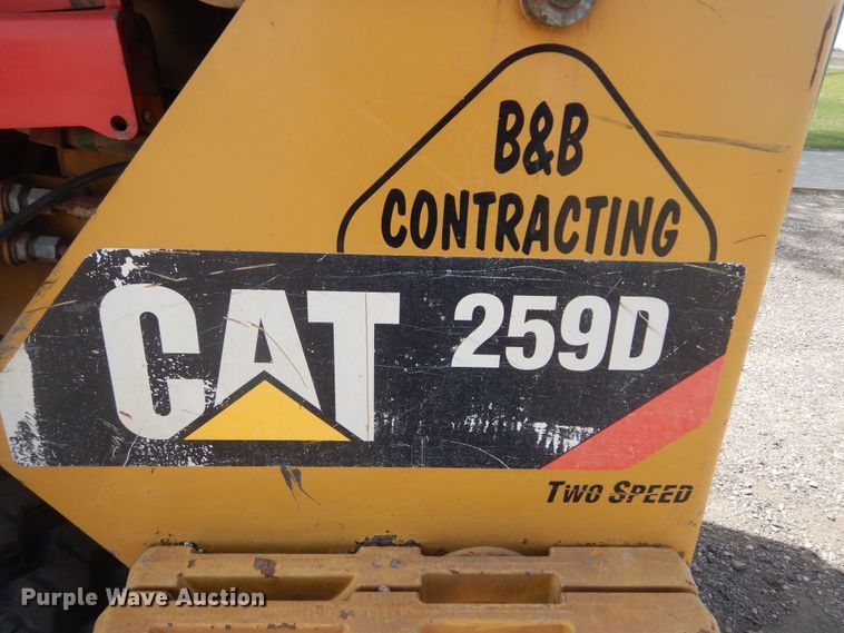 image for item KS9911 2014 Caterpillar 259D  tracked skid steer loader