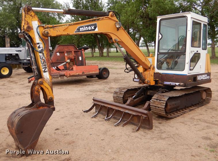 image for item LP9288 Nissan MX450 RCII  mini excavator