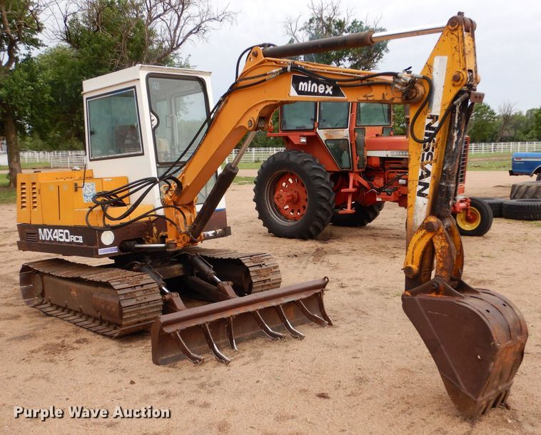 image for item LP9288 Nissan MX450 RCII  mini excavator