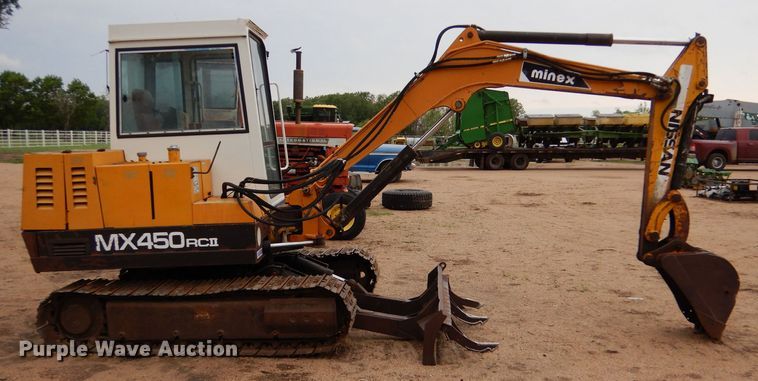 image for item LP9288 Nissan MX450 RCII  mini excavator