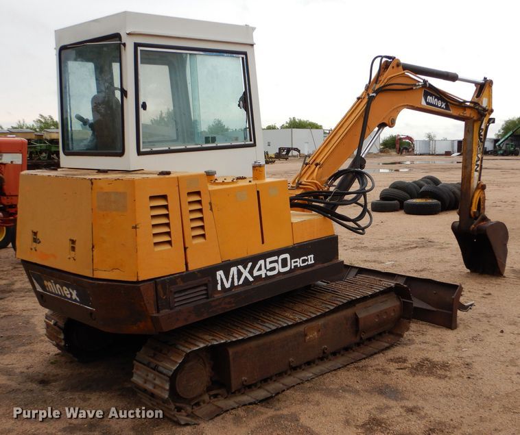 image for item LP9288 Nissan MX450 RCII  mini excavator
