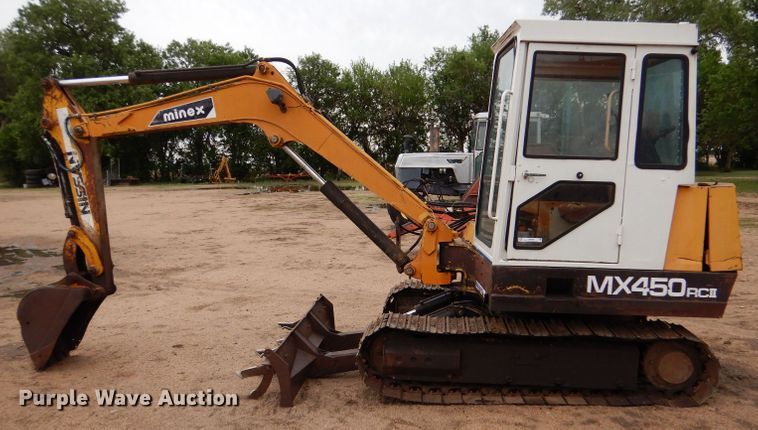 image for item LP9288 Nissan MX450 RCII  mini excavator