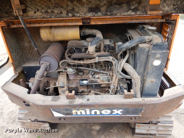 image for item LP9288 Nissan MX450 RCII  mini excavator