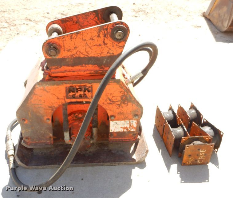 image for item LS9218 NPK C-4C  excavator plate compactor