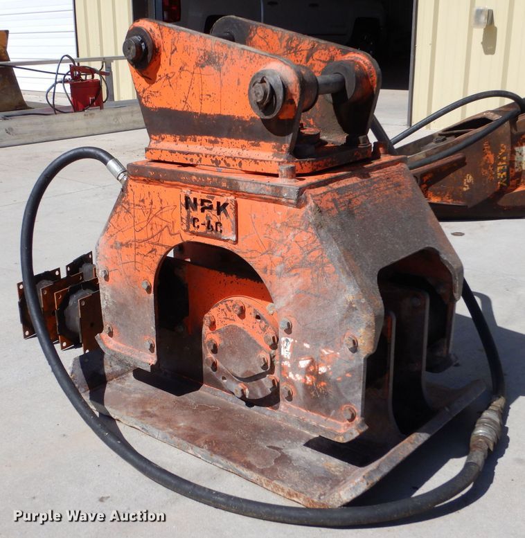 image for item LS9218 NPK C-4C  excavator plate compactor