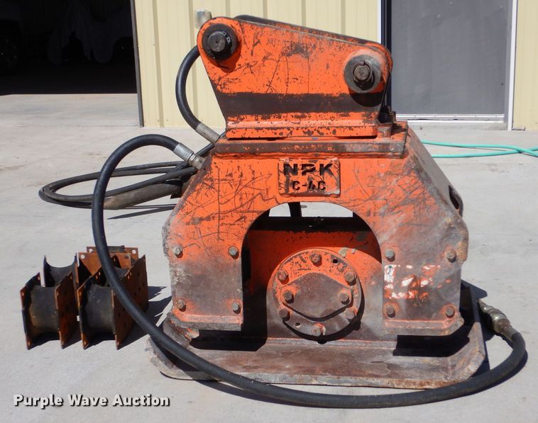 image for item LS9218 NPK C-4C  excavator plate compactor