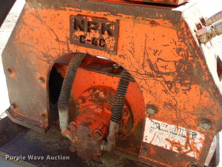 image for item LS9218 NPK C-4C  excavator plate compactor