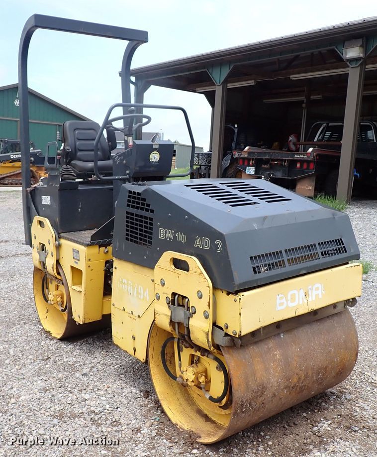 image for item LU9026 2004 Bomag BW100AD-3  double drum vibratory roller