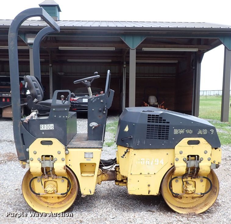 image for item LU9026 2004 Bomag BW100AD-3  double drum vibratory roller