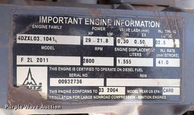 image for item LU9026 2004 Bomag BW100AD-3  double drum vibratory roller
