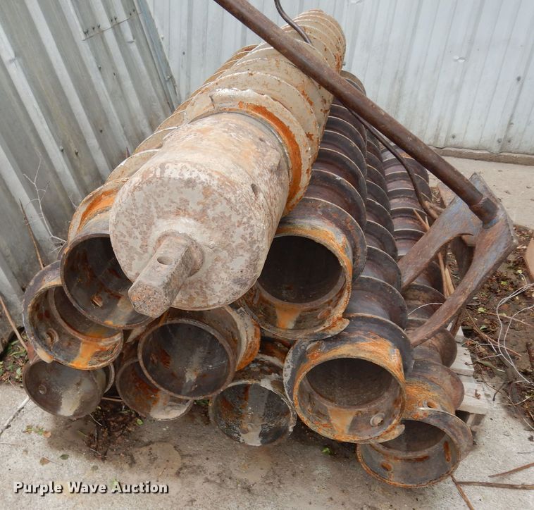 image for item MD9139 (20) 6.25" diameter hollow stem auger bits