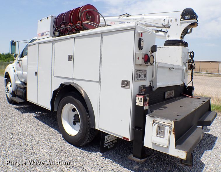 image for item MF9348 2012 Ford F750  crane truck