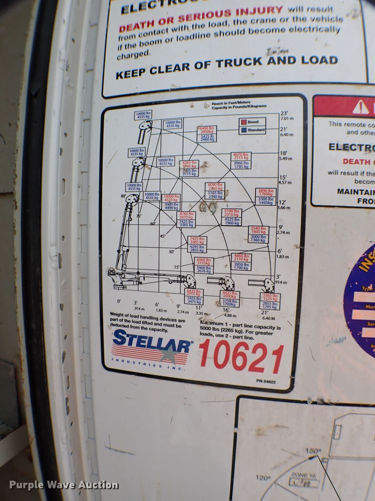 image for item MF9348 2012 Ford F750  crane truck