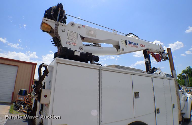 image for item MF9348 2012 Ford F750  crane truck