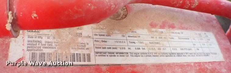 image for item MF9348 2012 Ford F750  crane truck