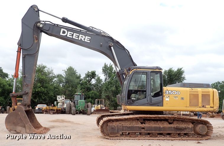 image for item MF9501 2008 John Deere 350D LC  excavator