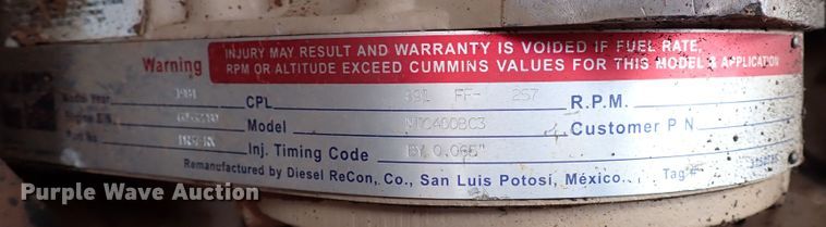 image for item MF9503 1982 International F2275  water truck