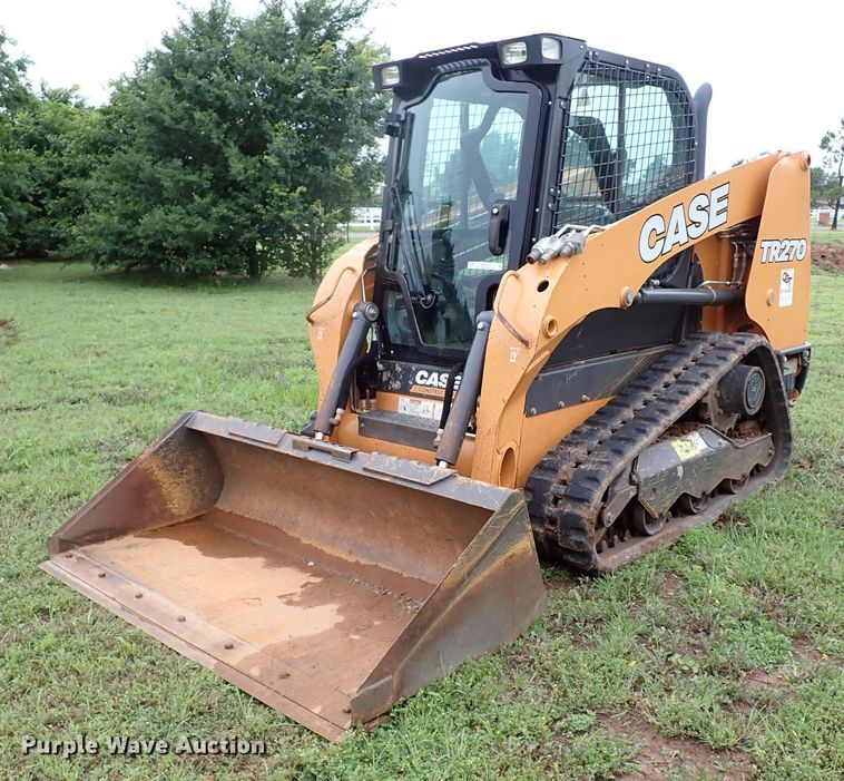 image for item MF9519 2017 Case TR270  tracked skid steer loader