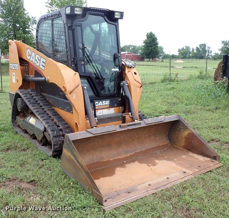 image for item MF9519 2017 Case TR270  tracked skid steer loader