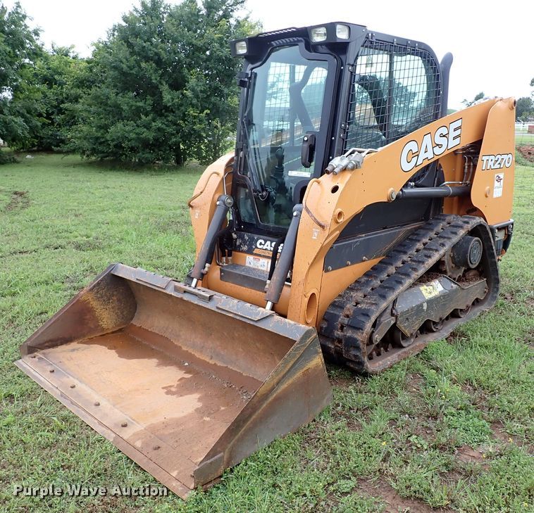 image for item MF9519 2017 Case TR270  tracked skid steer loader