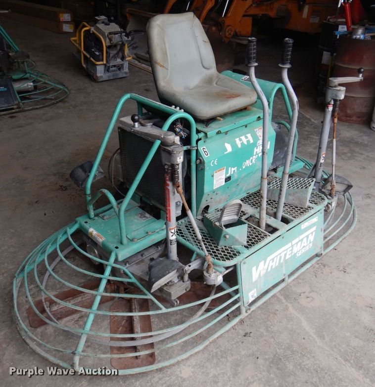 image for item MU9595 2007 Whiteman HHN34TVDTSCL5  power trowel