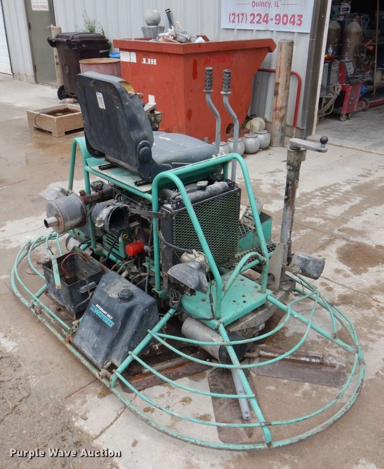 image for item MU9596 2004 Whiteman HT031VTCSL5  power trowel