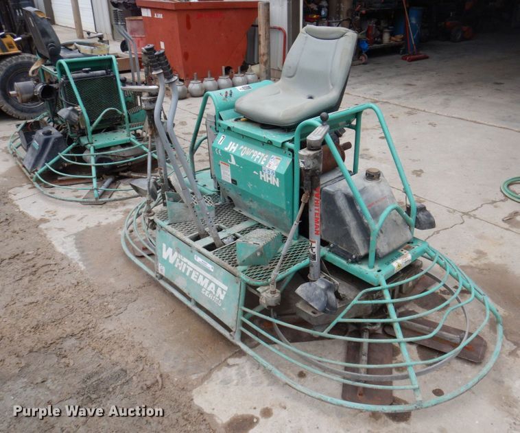 image for item MU9597 2007 Whiteman HHN34TVDTCSL5  power trowel